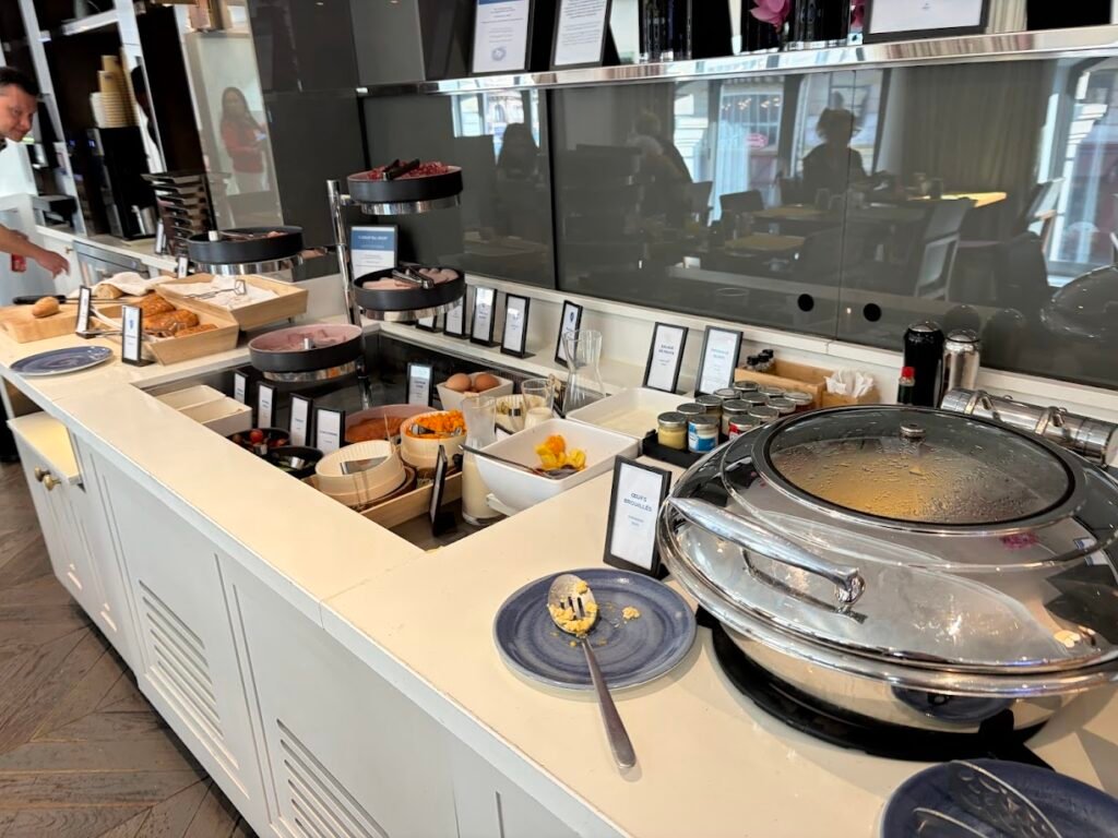 Hilton Royal Opera Concierge Breakfast Lounge
